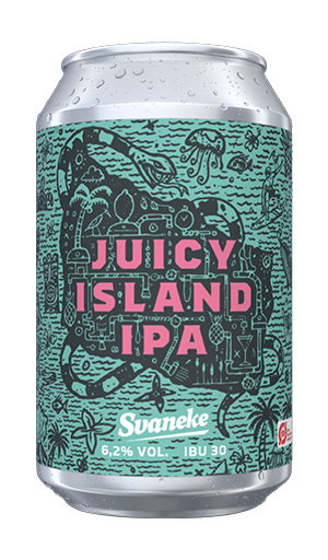 Juicy Island IPA, organic beer Svaneke Brewery