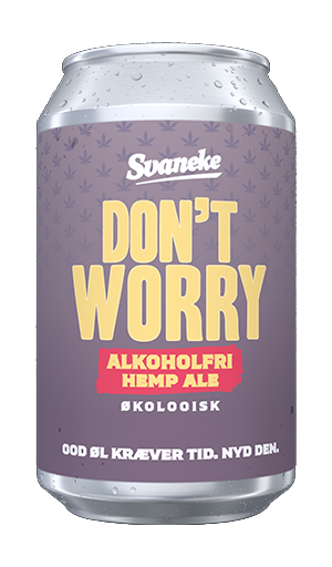 Don't Worry non-alcoholic Hemp Ale, organic